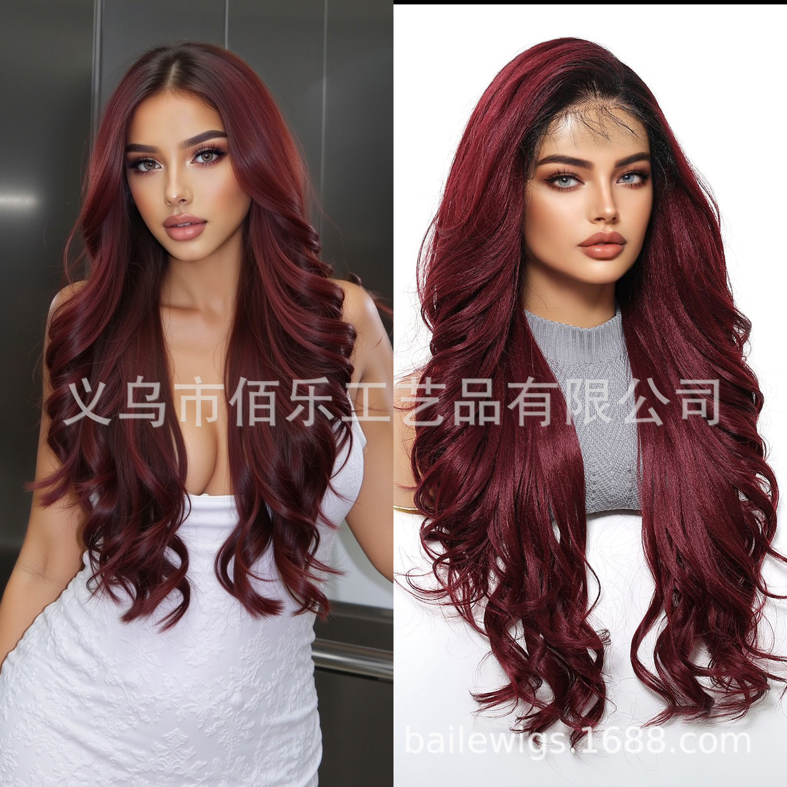 13*6 peluca de encaje de área grande con cabello largo y rizado dorado blanco en el medio image 16