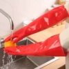 Red, fleece, 50cm