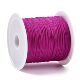 Cross-border colorful 73 line 0.6mm jade line DIY hand-woven jewelry bracelet Chinese knot tassel pendant lanyard