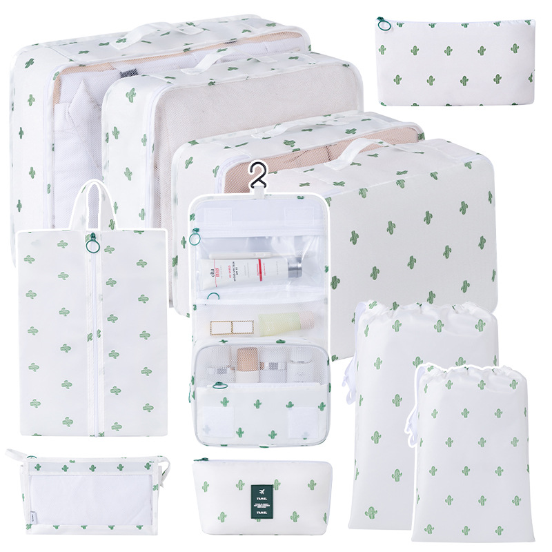 Bolsa de almacenamiento de viaje transfronterizo de ocho piezas Bolsa de almacenamiento de viaje de negocios Bolsa de almacenamiento de gran capacidad Bolsa de almacenamiento de viaje impermeable