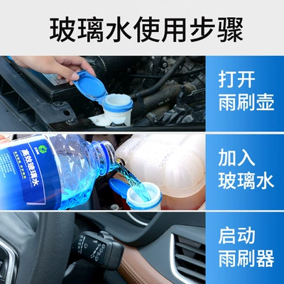 Summer Strong Decontamination Car Wiper Water – Glass agent