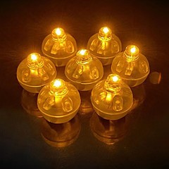 LED luminous small ball lamp colorful flash balloon lamp handmade toy wick cake filling decoration accessories