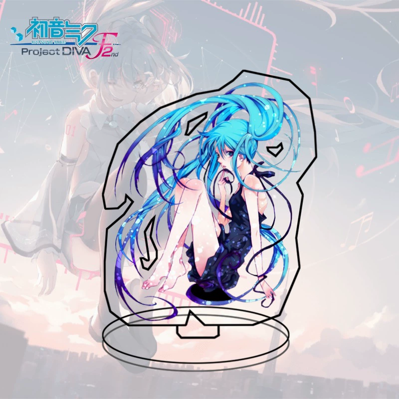 Заводское оптовое предложение Dali Hatsune Miku Dali Drama Acrylic Animation Peripheral Desktop Ornaments Cartoon