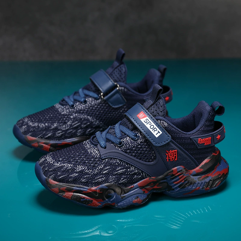 Sports shoes for boys, summer children's breathable footwear, for teenagers, soft sole