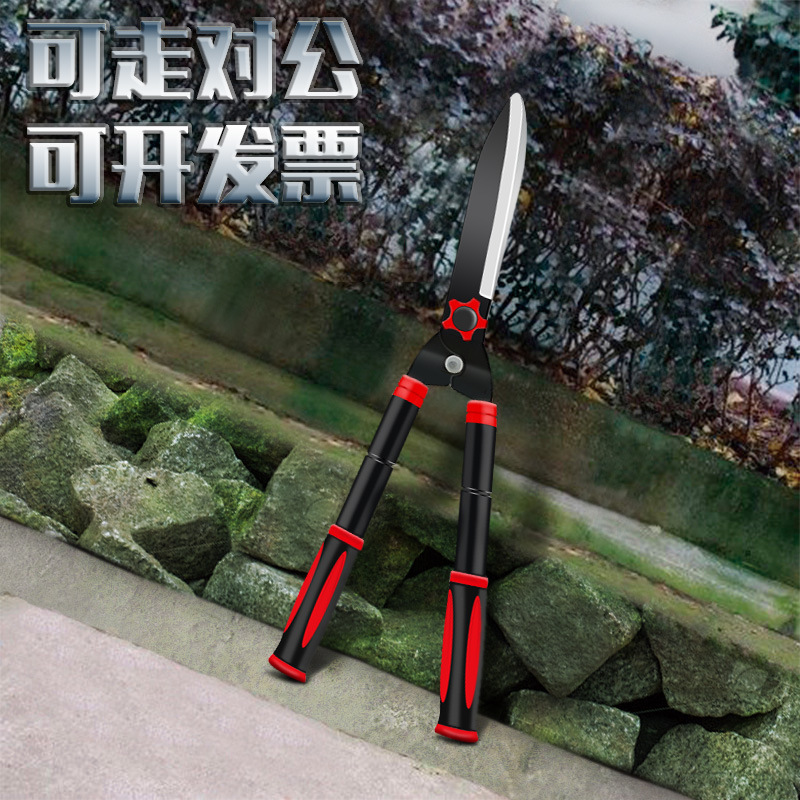 现货园林园艺修枝剪不锈钢伸缩加长省力大剪刀绿化修枝修理大剪刀
