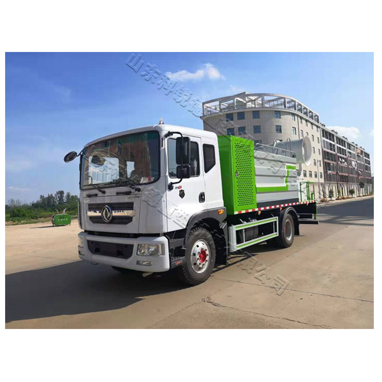 街道路面清洁车 市政环卫清洗抑尘设备 自动摆臂式工地铁路抑尘车