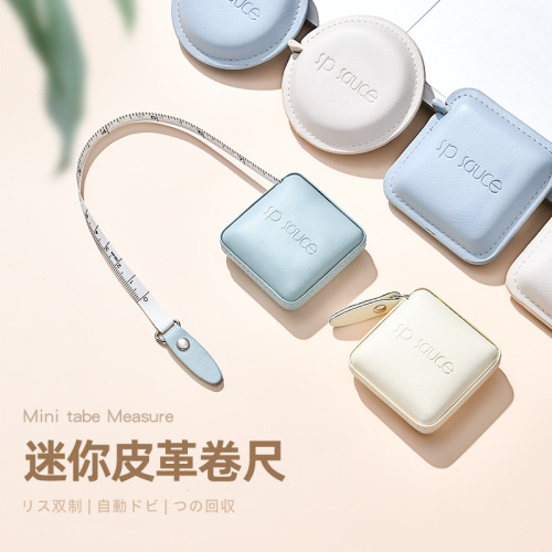 Household tape measure clothes tape soft leather tape measure tailor waist measurement ruler portable mini small soft tape measure