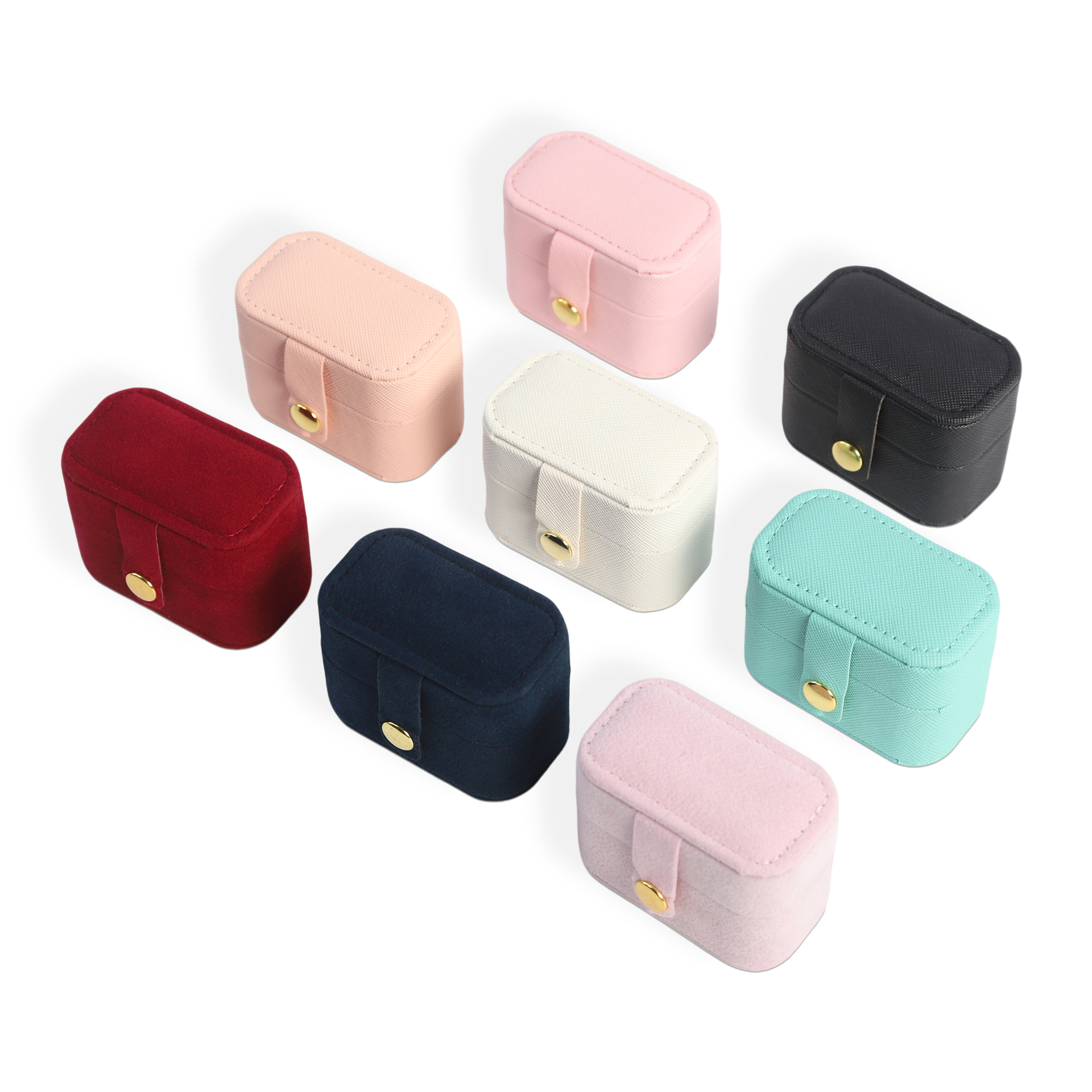 Spot mini joyero simple ins viento viaje aretes portátiles anillo collar joyería caja de almacenamiento