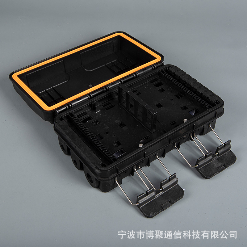 3进3出光缆接续盒分纤箱16芯防水密封式PLC分路器架空光纤分纤箱