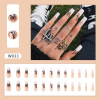 Fake nails, removable nail stickers for nails, European style