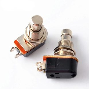 PBS-24B-4 metal button switch guitar effector 2 foot foot switch foot nail step nail silent