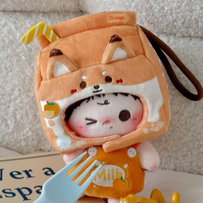 Factory Direct Sale 10cm Doll Clothes Milk Carton Series Cotton Doll Clothes Sweet and Cute Non-Character-Specific Outfit Set for Dressing up Factory Direct Sale 10cm Doll Clothes Milk Carton Series Cotton Doll Clothes Sweet and Cute Non-Character-Specific Outfit Set for Dressing up
