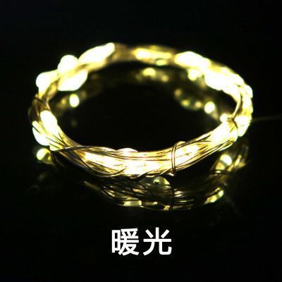 1m 暖かい光 LED カラーライトストリング 2m カラーライト星空花束装飾ライト誕生日クリスマスウィッシングボトルライト|undefined