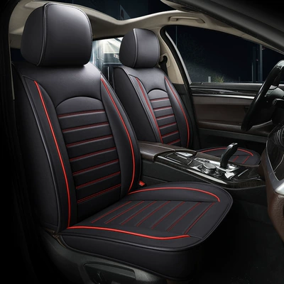 Ecosport 2019/18/17/16 Two-Wheel Drive Seat cushion, seat cover - black-and-red-standard-version-2-seats