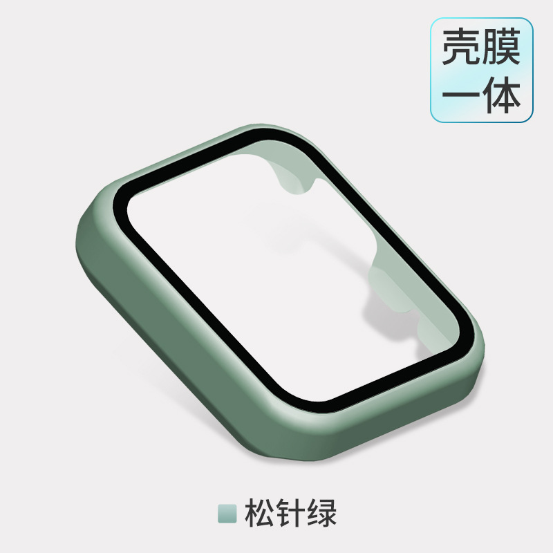 빨강 1 세대 소나무 바늘 그린