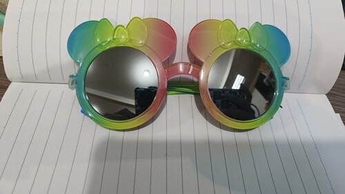 Children's Sunglasses Cute Princess Fashion Gradient Cartoon Aviator Sunglasses for Boys and Girls Colorful Sun Protection Trendy Eyewear