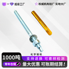4.8級ケミカルボルト、8.8級ケミカルアンカー、薬剤入りケミカル膨張ネジ m10m12m16m20mm