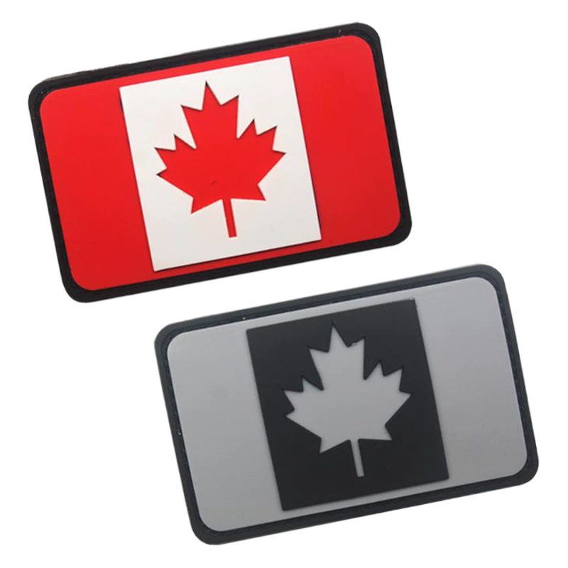 Отудор Канада флаг Канады флаг Квебека вышитый повязка на липучке значок