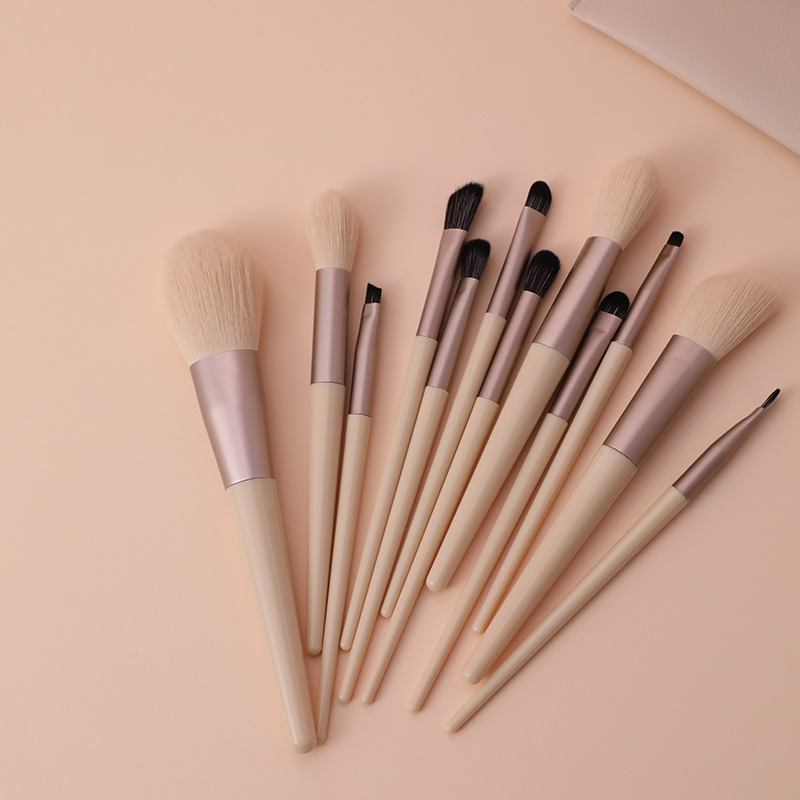 Elegant Plastic Plastic Handle Makeup Brushes 1 Set display picture 1