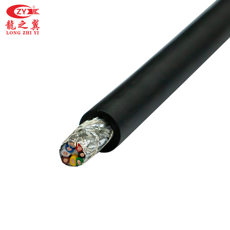 厂家定制 4*2*0.5双绞无氧铜抗干扰控制电线 信号传输屏蔽软电缆