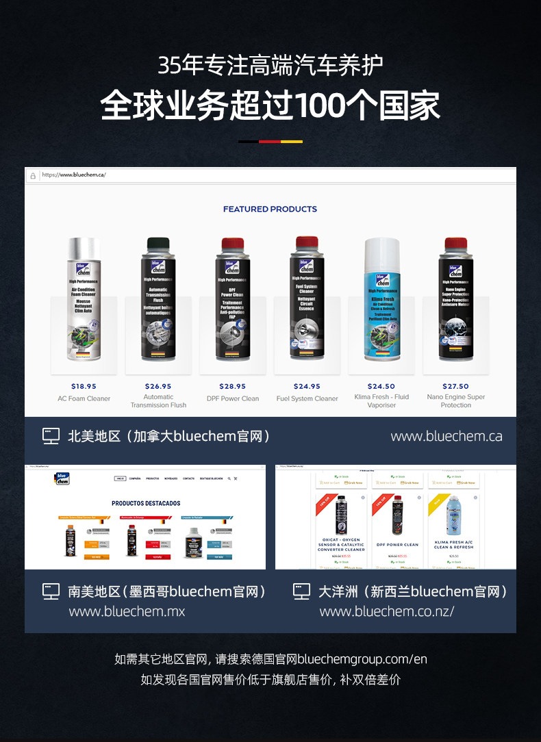 Suitable for German Blue Dolphin car fuel cleaner, carbon deposit remover, engine PEA liquid additive