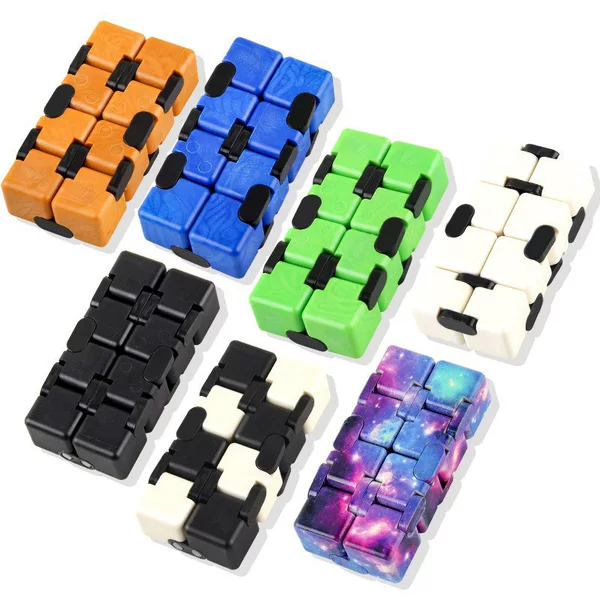 Source Manufacturer Halloween Decompression Rubik's Cube Wholesale Kidsren's Infinite Rubik's Cube Christmas Gift Decompression Toys