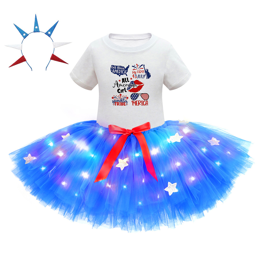 Синий комплект, юбка-пачка