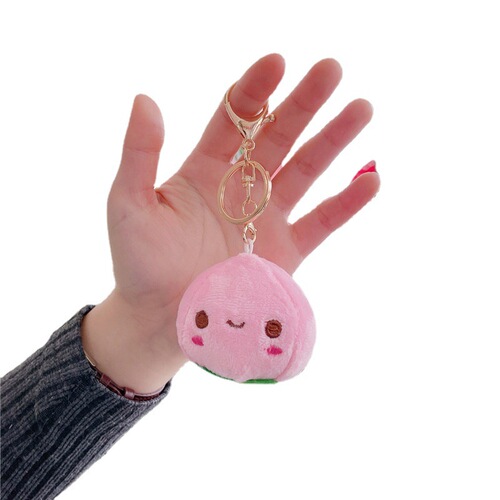 Cute Fruit Plush Pendant Toy Mini Bag Pendant Wedding Event Toss Gift Doll Doll Wholesale
