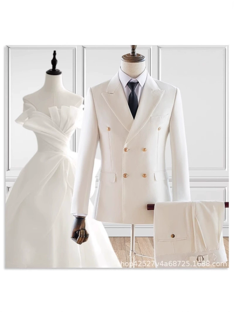 Classic suit jacket, set, Korean style
