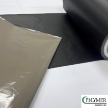 跨境外貿導電布PS-1394一款銅鎳電鍍單面塗黑的導電熱熔布 亞馬遜