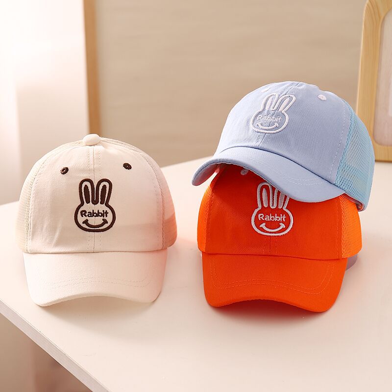 Niños Unisex Estilo De Dibujos Animados Dulce Estilo Simple Conejo Letra Bordado Gorra De Beisbol display picture 2