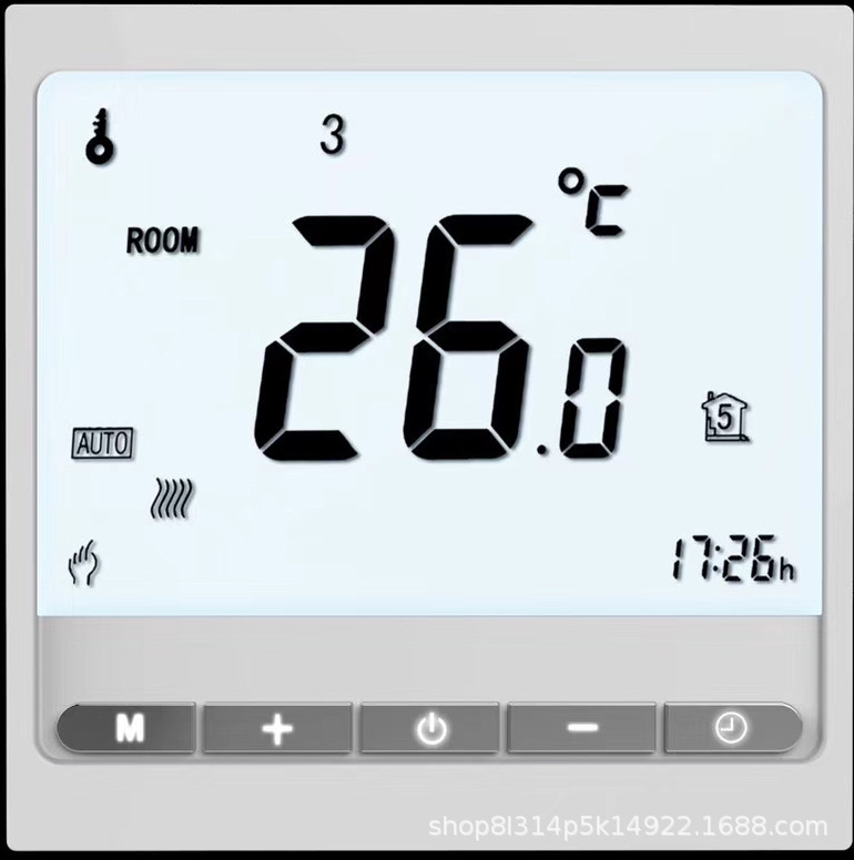 Fujian Yilin Ac/R818 Central Air Conditioning/Underfloor Heating Thermostat - Optional 485 Communication - Wifi Host Linkage Fujian Yilin Ac/R818 Central Air Conditioning/Underfloor Heating Thermostat - Optional 485 Communication - Wifi Host Linkage