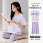 夏季薄款宽松女短袖家居服