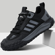 男鞋2025春季新款网面透气防滑户外休闲鞋轻便百搭软底跑步运动鞋