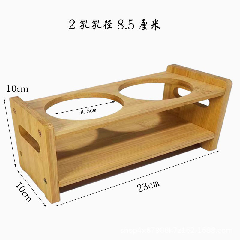 2 holes 8.5 pores
