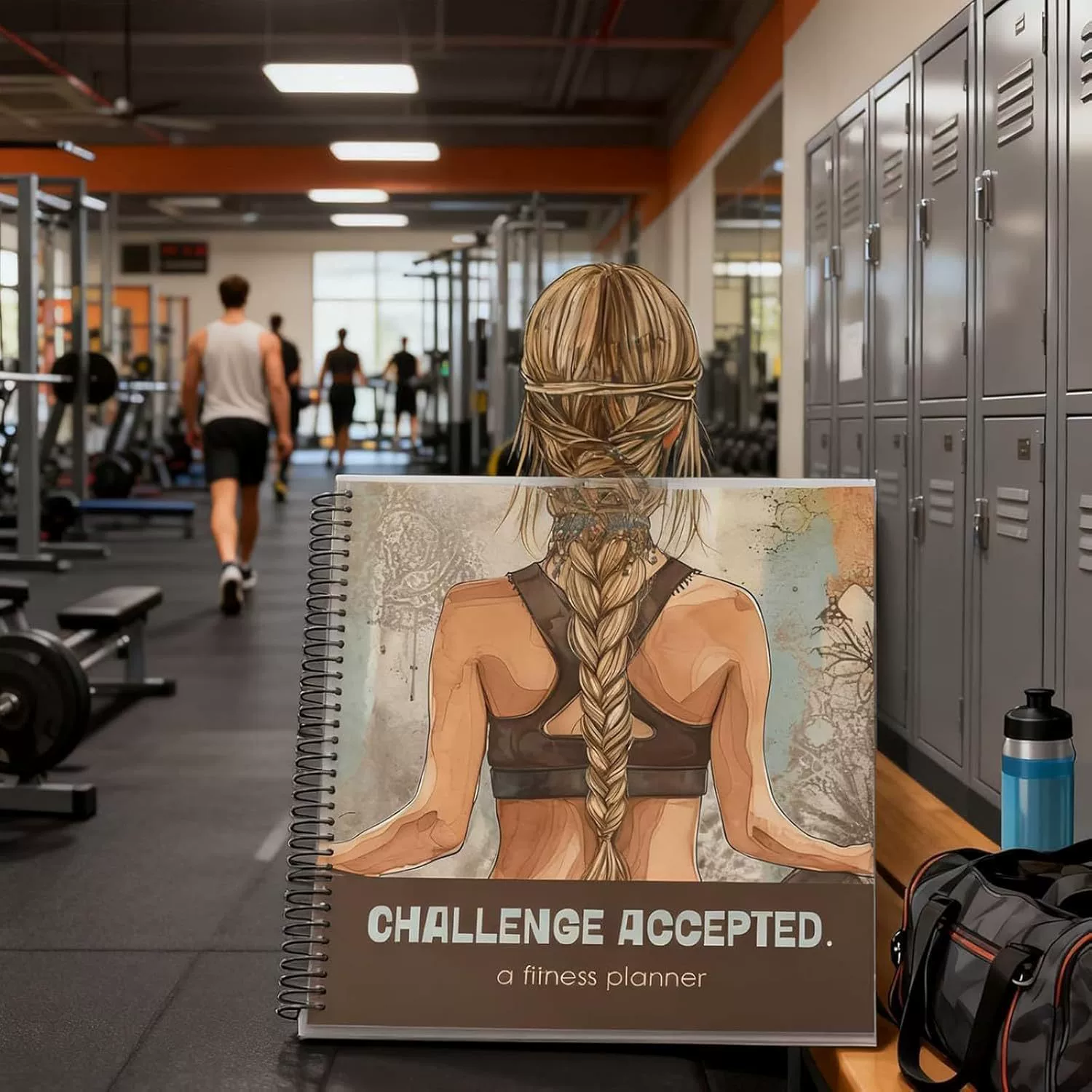 Кроссборzерный Принят вызов Fitness Planner — 90-дневник упражнений и диеты