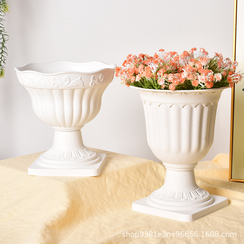 Plastic Flower Pot Wedding Decoration Flower Pot Roman Column Split Artificial Flower Fake Flower Pot Trophy Shape Fleshy Hydroponic Pot Plastic Flower Pot Wedding Decoration Flower Pot Roman Column Split Artificial Flower Fake Flower Pot Trophy Shape Fleshy Hydroponic Pot