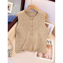 Q 32396 Single button soft knit cardigan ���ſ���Ŵ��֯����