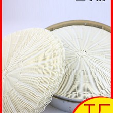 ✅批发仿藤编48/50/52蒸笼垫子不粘 食品蒸笼布蒸包子蒸笼垫 硅胶