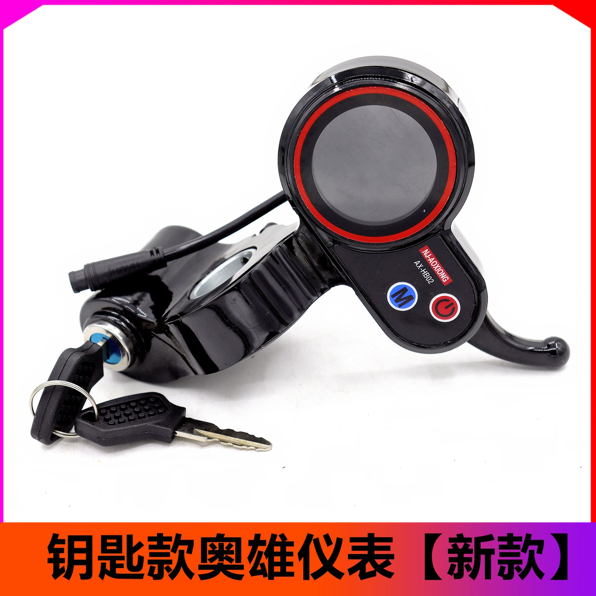 Electric skateboarding Nanjing Aoxiong NJ-AOXING Instrument Acer Power Switch Purple Switch Point Display Controller Accessories