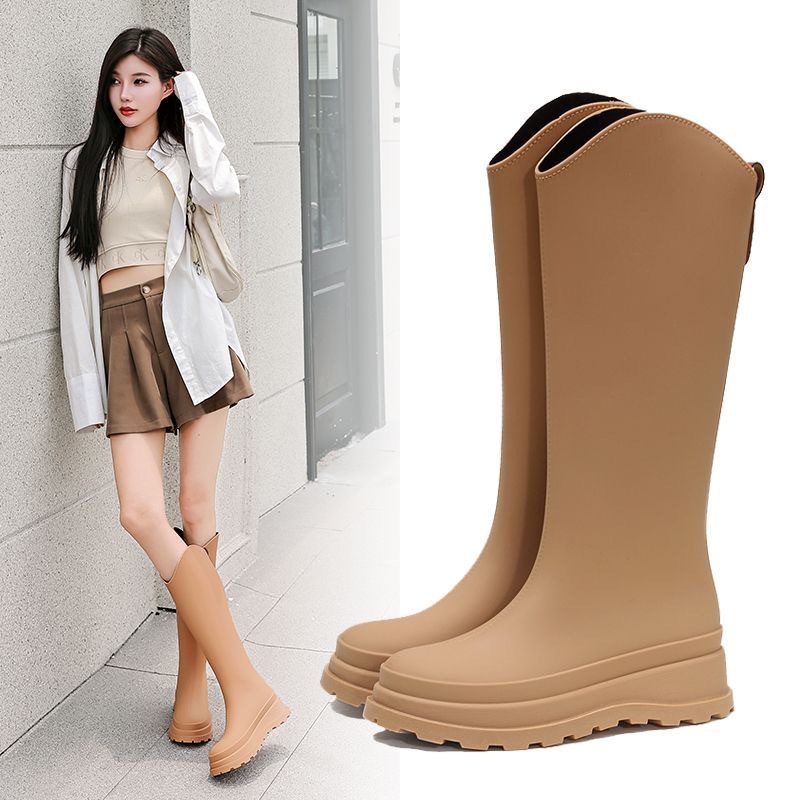 카키-480 롱 레인부츠