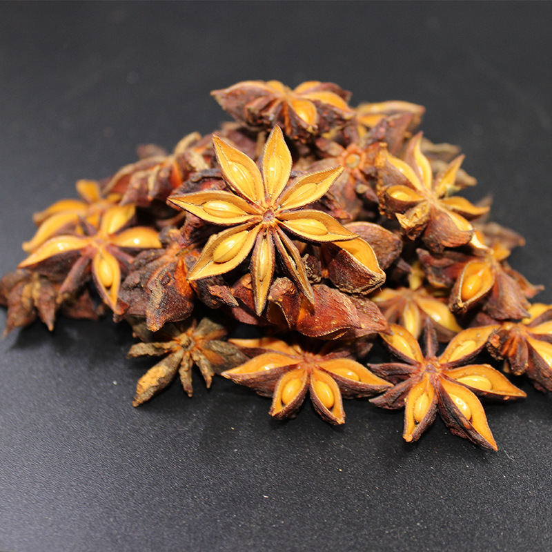 广西大红八角春花八角干枝八角大茴香五香料调料卤料大料250克|undefined