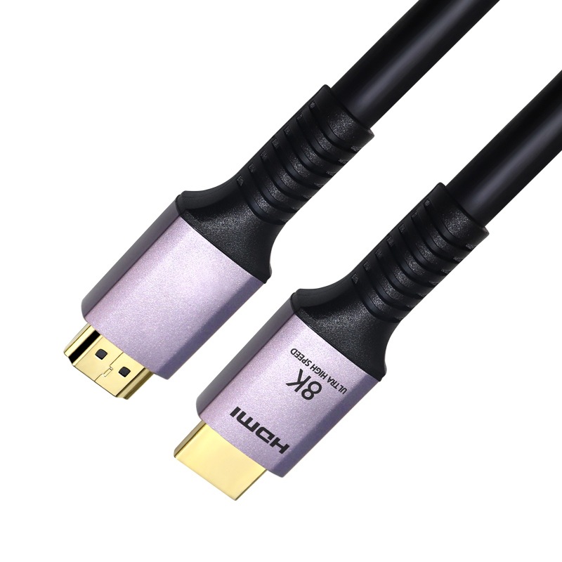 加工定制HDMI線 8k60hz鋁殼電腦投影儀高清連接線 hdmi2.1高清線