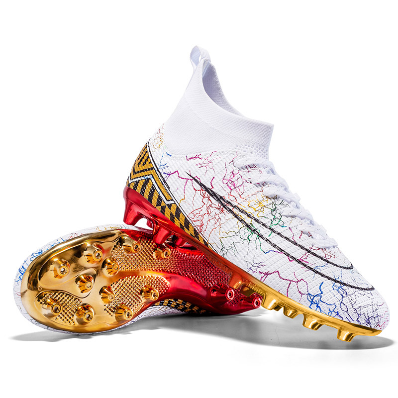 Nuevos zapatos de fútbol de uñas largos transfronterizos de alta gama para hombres y mujeres zapatillas deportivas para estudiantes del campus Club de zapatos de entrenamiento