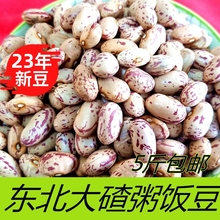 芸豆新鲜农家特产大粒花饭豆花腰豆四季豆大碴粥芸豆干货杂粮5斤