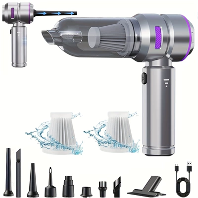 Tozsoranlar — Blower - 121-round-head-silver-purple-2-filter-elements