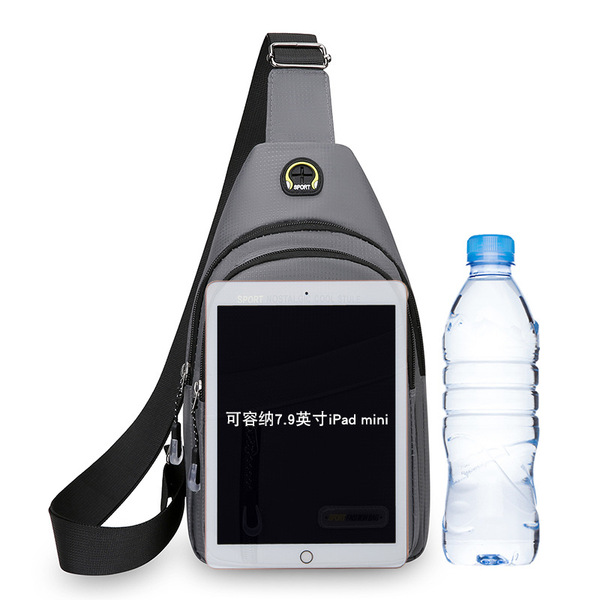 Fashionable trend men's chest bag
