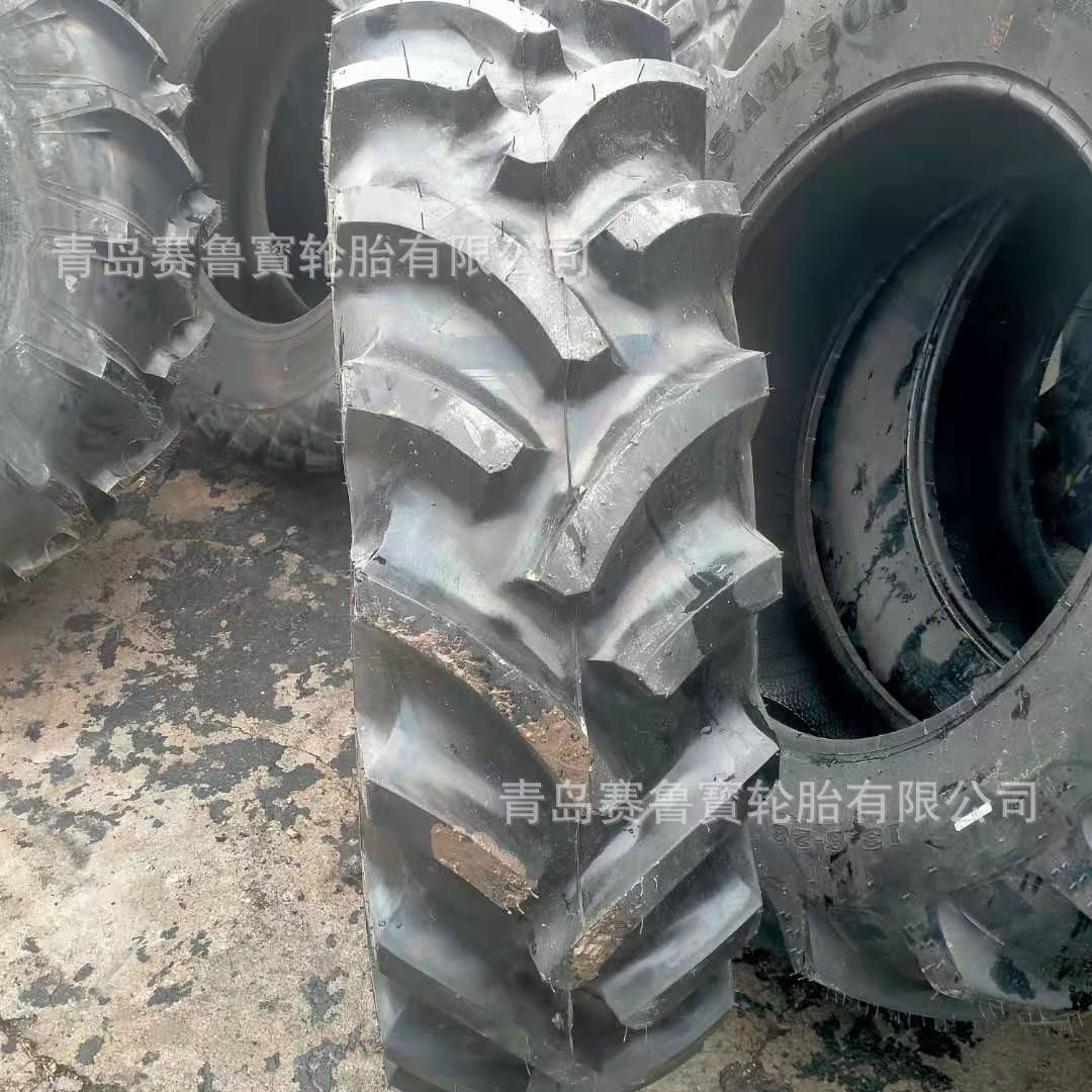 12.4-24 农用拖拉机轮胎 R1人字花纹