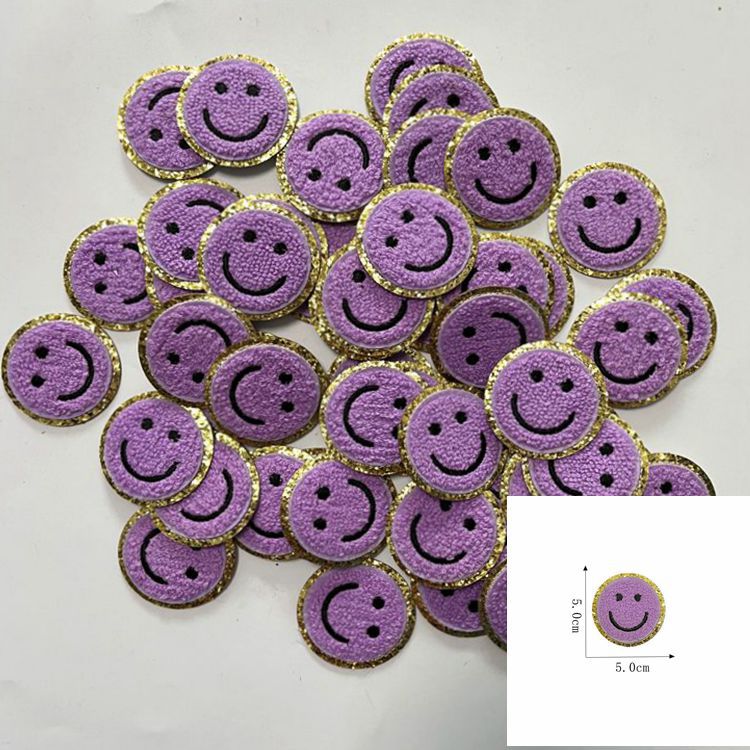 5 # 보라색 웃는 얼굴 * 껌 * 둥근 심장 * 웃는 얼굴 사랑