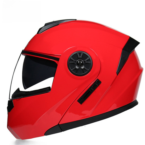 orz dual-lens face shield electric bike helmet for men and women, summer anti-fog full-face helmet, half motorbike helmet, suitable for all four seasons